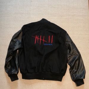 Seven - New line Cinema movie bomber jacket.